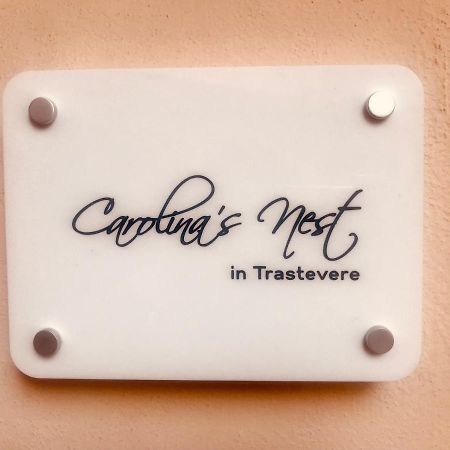 Carolina'Snest In Trastevere Apartment Rome Exterior photo